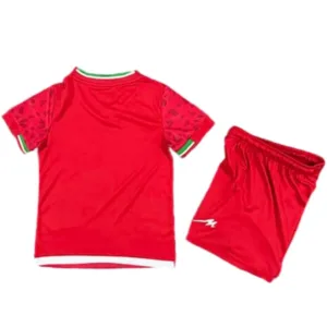 Irán Niños Conjunto 2026 Segunda Rojo - Irán Niños Barata | escamisetasfutbol