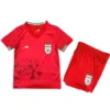 Irán Niños Conjunto 2026 Segunda Rojo - Irán Niños Barata | escamisetasfutbol