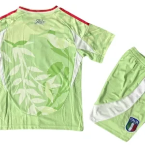 Italia Niños Conjunto 2025 Segunda Verde - Equipación Italia Niños | escamisetasfutbol