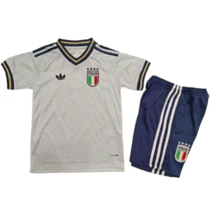 Italia Niños Conjunto 2026 Segunda Blanco - Equipación Italia Niños | escamisetasfutbol
