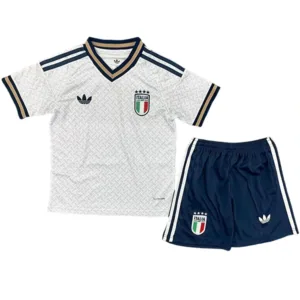 Italia Niños Conjunto 2026 Segunda Blanco - Equipación Italia Niños | escamisetasfutbol