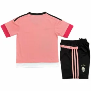 Juventus Niños Conjunto 2015 2016 Segunda Rosa - Equipación Juventus Niños | escamisetasfutbol