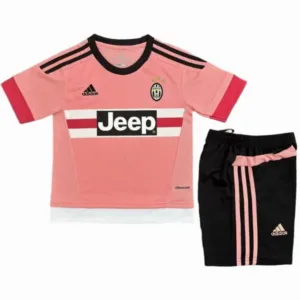 Juventus Niños Conjunto 2015 2016 Segunda Rosa - Equipación Juventus Niños | escamisetasfutbol