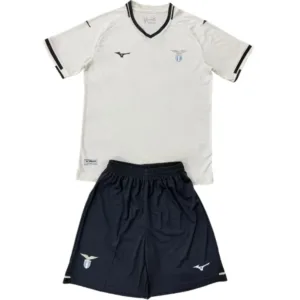SS Lazio Niños Conjunto 2025 2026 Segunda Blanco - Tuta SS Lazio Niños | escamisetasfutbol