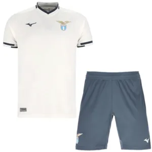 SS Lazio Niños Conjunto 2025 2026 Segunda Blanco - Tuta SS Lazio Niños | escamisetasfutbol