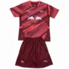RB Leipzig Niños Conjunto 2024 2025 Segunda Rojo - Tuta RB Leipzig Niños | escamisetasfutbol