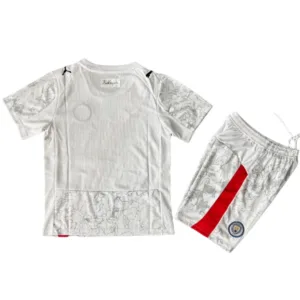 Manchester City Niños Conjunto 2025 2026 Segunda Blanco - Equipacion Manchester City Niños | escamisetasfutbol