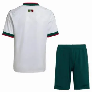 México Niños Conjunto 2026 Segunda Blanco - Playera Mexico 2026 Niños | escamisetasfutbol