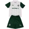 SE Palmeiras Niños Conjunto 2025 2026 Segunda Blanco - Tuta SE Palmeiras Niños | escamisetasfutbol