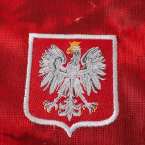 Polonia Niños Conjunto 2026 Segunda Rojo - Polonia Niños Barata | escamisetasfutbol