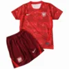 Polonia Niños Conjunto 2026 Segunda Rojo - Polonia Niños Barata | escamisetasfutbol