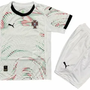 Portugal Niños Conjunto 2025 Segunda Blanco - Equipacion Portugal Niños | escamisetasfutbol
