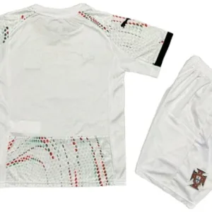 Portugal Niños Conjunto 2025 Segunda Blanco - Equipacion Portugal Niños | escamisetasfutbol