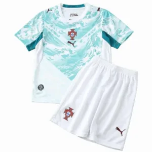 Portugal Niños Conjunto 2026 Segunda Blanco - Equipacion Portugal Niños | escamisetasfutbol