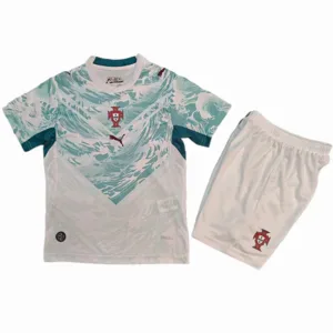 Portugal Niños Conjunto 2026 Segunda Blanco - Equipacion Portugal Niños | escamisetasfutbol