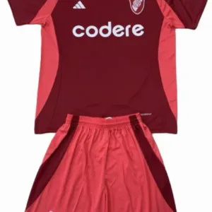 River Plate Niños Conjunto 2024 2025 Segunda Rojo - Tuta River Plate Niños | escamisetasfutbol