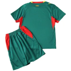 Senegal Niños Conjunto 2026 Segunda Verde - Senegal Niños Barata | escamisetasfutbol