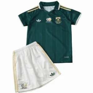 Sudafrica Niños Conjunto 2026 Segunda Verde - Sudafrica Niños Barata | escamisetasfutbol