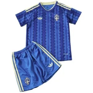 Suecia Niños Conjunto 2026 Segunda Azul - Suecia Niños Barata | escamisetasfutbol