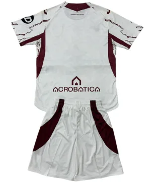 Torino Niños Conjunto 2025 2026 Segunda Blanco - Torino Niños Barata | escamisetasfutbol
