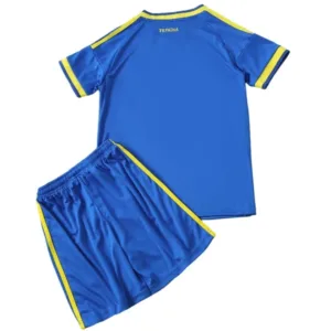 Ucrania Niños Conjunto 2026 Segunda Azul - Ucrania Niños Barata | escamisetasfutbol