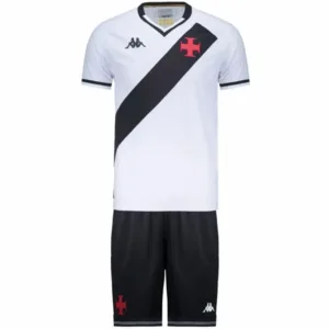 Vasco da Gama Niños Conjunto 2025 2026 Segunda Blanco - Tuta Vasco Da Gama Niños | escamisetasfutbol
