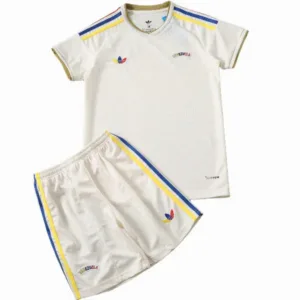 Venezuela Niños Conjunto 2026 Segunda Amarillo - Venezuela Niños Barata | escamisetasfutbol