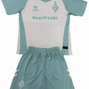 Werder Bremen Niños Conjunto 2024 2025 Segunda Amarillo - Tuta Werder Bremen Niños | escamisetasfutbol