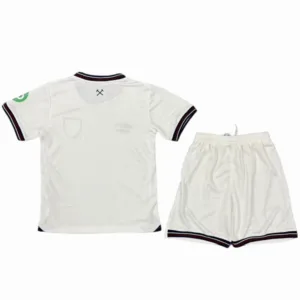 West Ham United Niños Conjunto 2025 2026 Segunda Blanco - Tuta West Ham United Niños | escamisetasfutbol