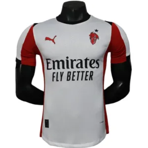 AC Milan Camiseta Edición Jugadores 2025 2026 Segunda Blanca - Camiseta Ac Milan | escamisetasfutbol