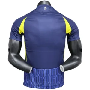 Al-Nassr FC Camiseta Edición Jugadores 2024 2025 Segunda Azul - Camiseta Al Nassr Fc | escamisetasfutbol