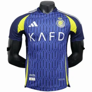 Al-Nassr FC Camiseta Edición Jugadores 2024 2025 Segunda Azul - Camiseta Al Nassr Fc | escamisetasfutbol