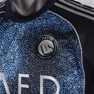 Al-Nassr FC Camiseta Edición Jugadores 2025 2026 Segunda Azul - Camiseta Al Nassr Fc | escamisetasfutbol