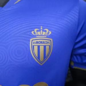 AS Monaco Camiseta Edición Jugadores 2025 2026 Segunda Azul - Camiseta As Monaco | escamisetasfutbol