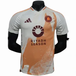 AS Roma Camiseta Edición Jugadores 2024 2025 Segunda Blanca - Camiseta As Roma | escamisetasfutbol