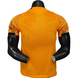 AS Roma Camiseta Edición Jugadores 2025 2026 Segunda Naranja - Camiseta As Roma | escamisetasfutbol
