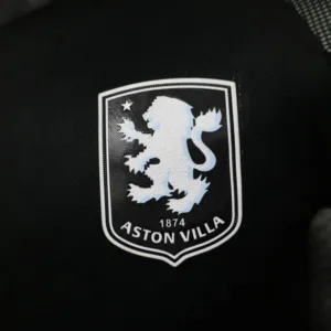 Aston Villa Camiseta Edición Jugadores 2025 2026 Segunda Negra - Camiseta Aston Villa | escamisetasfutbol