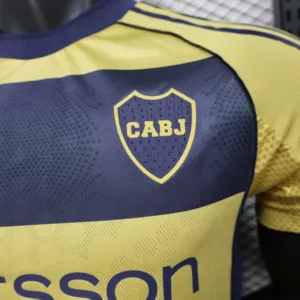 Boca Juniors Camiseta Edición Jugadores 2025 2026 Segunda Amarilla - Camiseta Boca Juniors | escamisetasfutbol