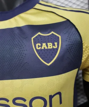 Boca Juniors Camiseta Edición Jugadores 2025 2026 Segunda Amarilla - Camiseta Boca Juniors | escamisetasfutbol
