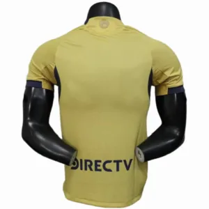 Boca Juniors Camiseta Edición Jugadores 2025 2026 Segunda Amarilla - Camiseta Boca Juniors | escamisetasfutbol