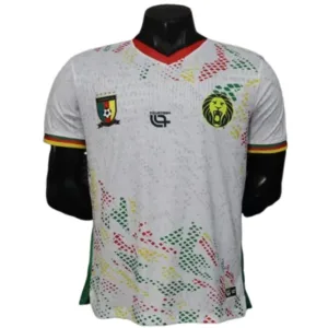 Camerún Camiseta Edición Jugadores 2026 Segunda Blanca - Camiseta Camerún 2026 | escamisetasfutbol