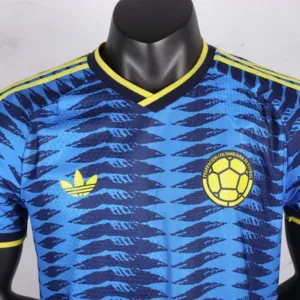 Colombia Camiseta Edición Jugadores 2026 Segunda Azul - Camiseta Colombia | escamisetasfutbol