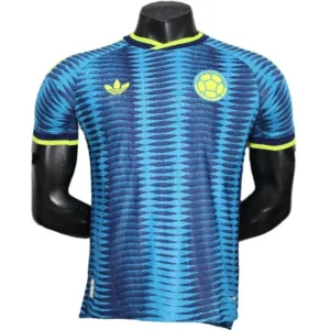 Colombia Camiseta Edición Jugadores 2026 Segunda Azul - Camiseta Colombia | escamisetasfutbol