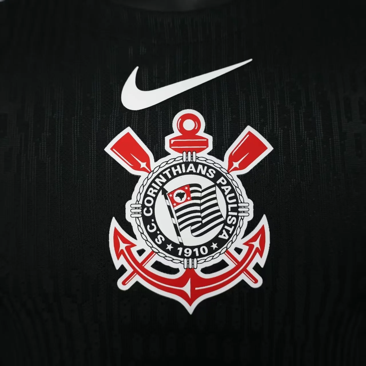 Corinthians Paulista Camiseta Edición Jugadores 2025 2026 Segunda Negra | escamisetasfutbol