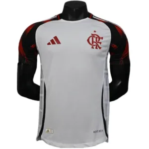 Flamengo Camiseta Edición Jugadores 2025 2026 Segunda Blanca - Camiseta Flamengo | escamisetasfutbol