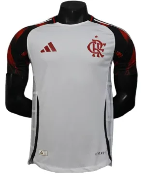 Flamengo Camiseta Edición Jugadores 2025 2026 Segunda Blanca - Camiseta Flamengo | escamisetasfutbol