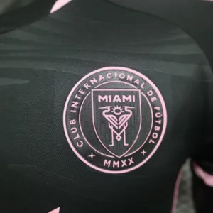 Inter Miami Camiseta Edición Jugadores 2024 2025 Segunda Negra - Camiseta Inter Miami | escamisetasfutbol