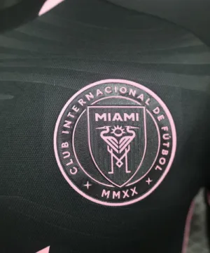 Inter Miami Camiseta Edición Jugadores 2024 2025 Segunda Negra - Camiseta Inter Miami | escamisetasfutbol