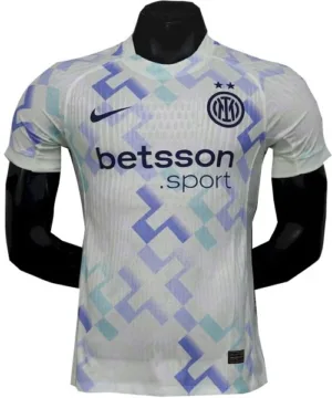 Inter Milán Camiseta Edición Jugadores 2025 2026 Segunda Blanca - Camiseta Serie A Inter Milán | escamisetasfutbol