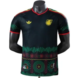 Jamaica Camiseta Edición Jugadores 2026 Segunda Negra - Camiseta Jamaica | escamisetasfutbol